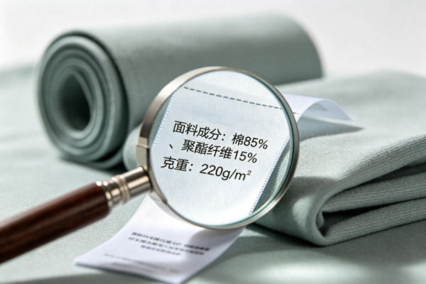 工作服面料怎么分辨好壞？教你看面料的幾個關鍵數字